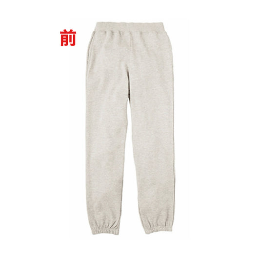 BVライトウェイト スウェットパンツ オートミール バックプリント DETRAS