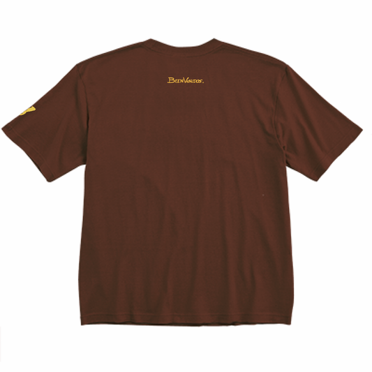 BVビックシルエット半袖Tシャツ ブラウン OLA