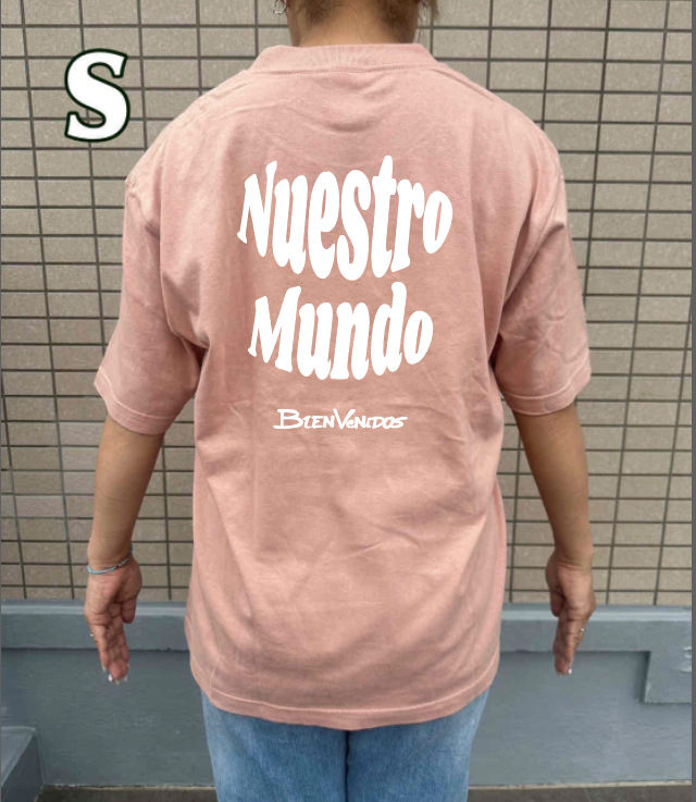 BVビックシルエット半袖Tシャツ ダスティピンク LIGERO