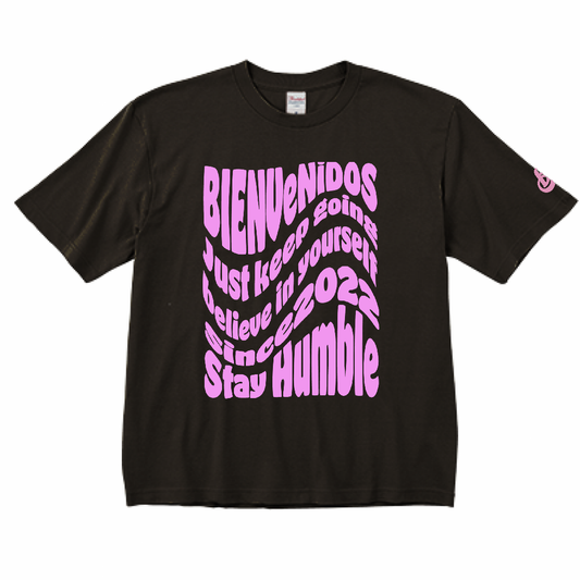 BVビックシルエット半袖Tシャツ ブラック OLA