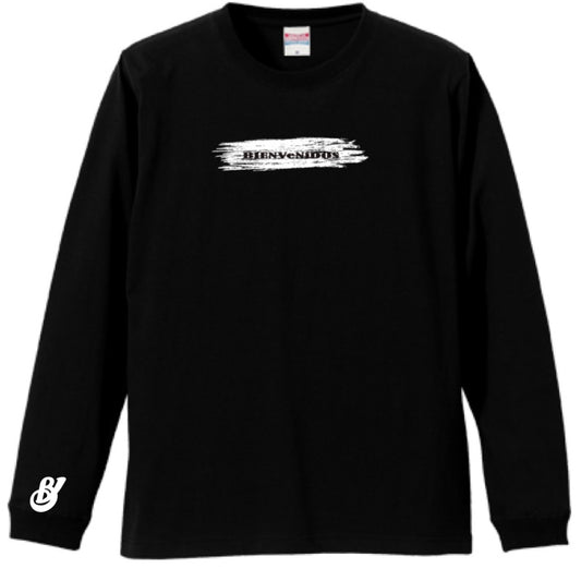 BVノーマルフィット長袖Tシャツ ブラック DEBIL