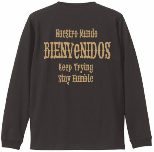 BVノーマルフィット 長袖Tシャツ スミ DETRAS