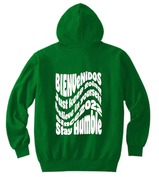 BVノーマルフィットジップパーカー ケリーグリーン FACIL