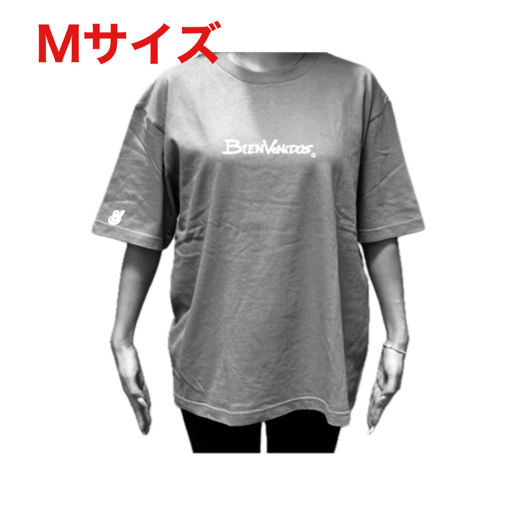 BVビックシルエット半袖Tシャツ ブラック X ホワイト OLA