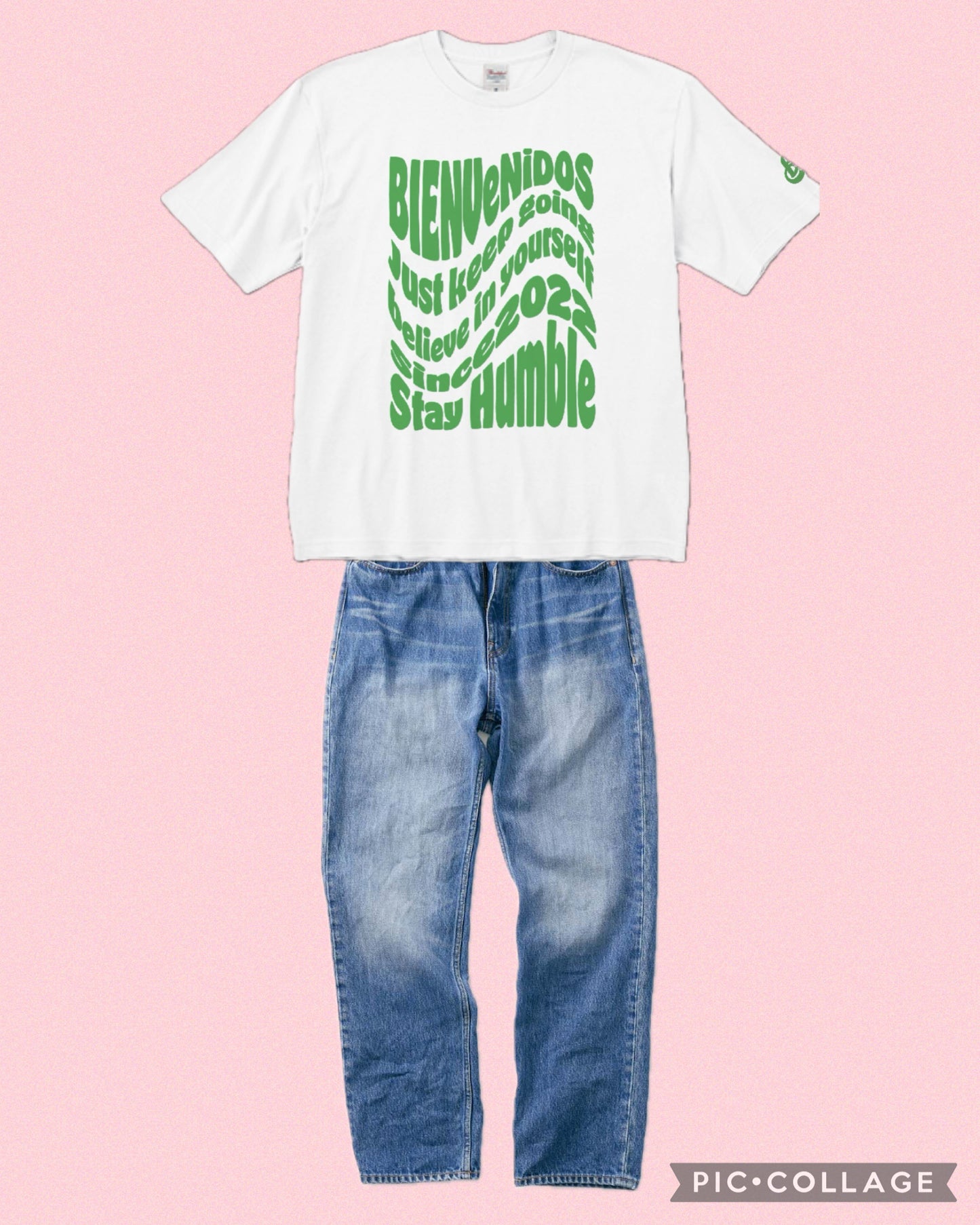 BVビックシルエット半袖Tシャツ ホワイト OLA