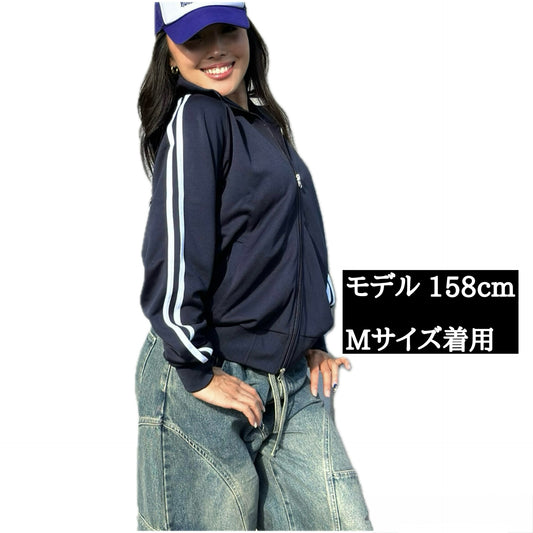 BVトラックジャケット ネイビー FRESCO