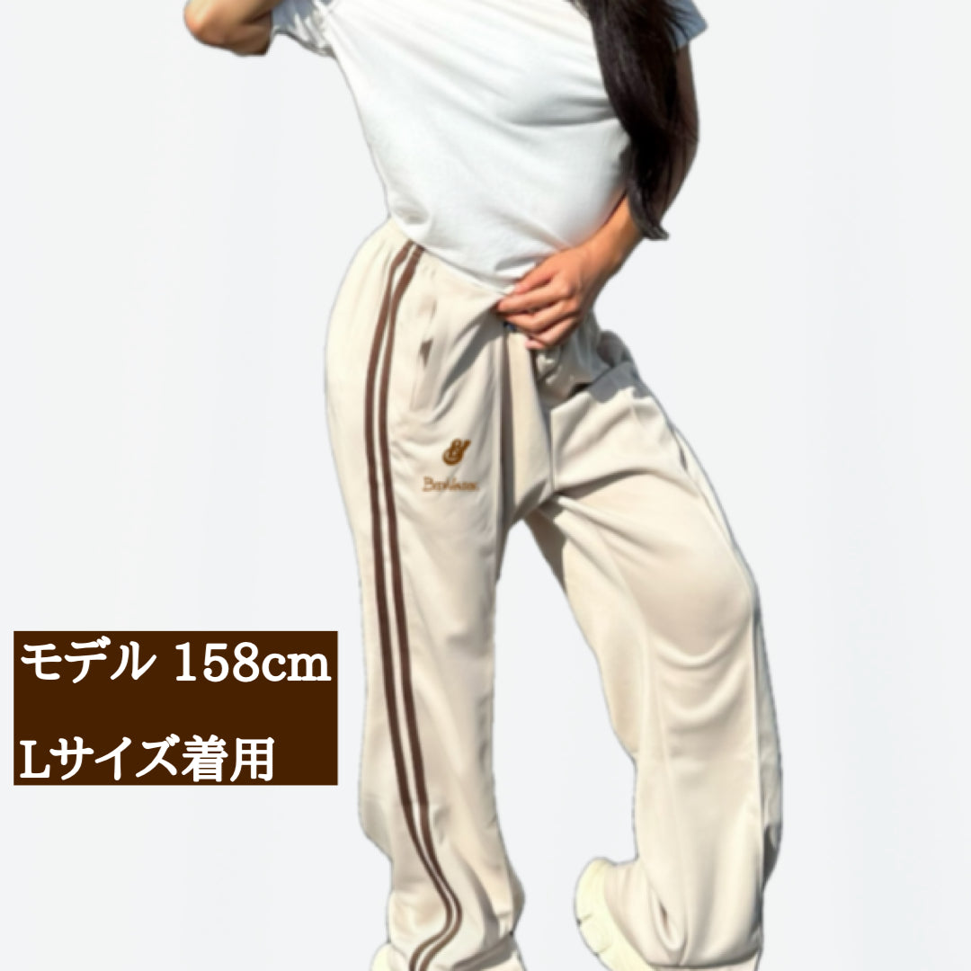 BVトラックパンツ サンドベージュ FRESCO