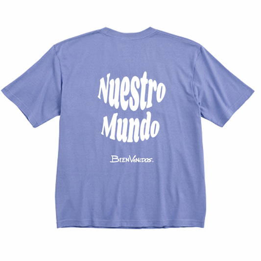 BVビックシルエット半袖Tシャツ ダスティブルー LIGERO