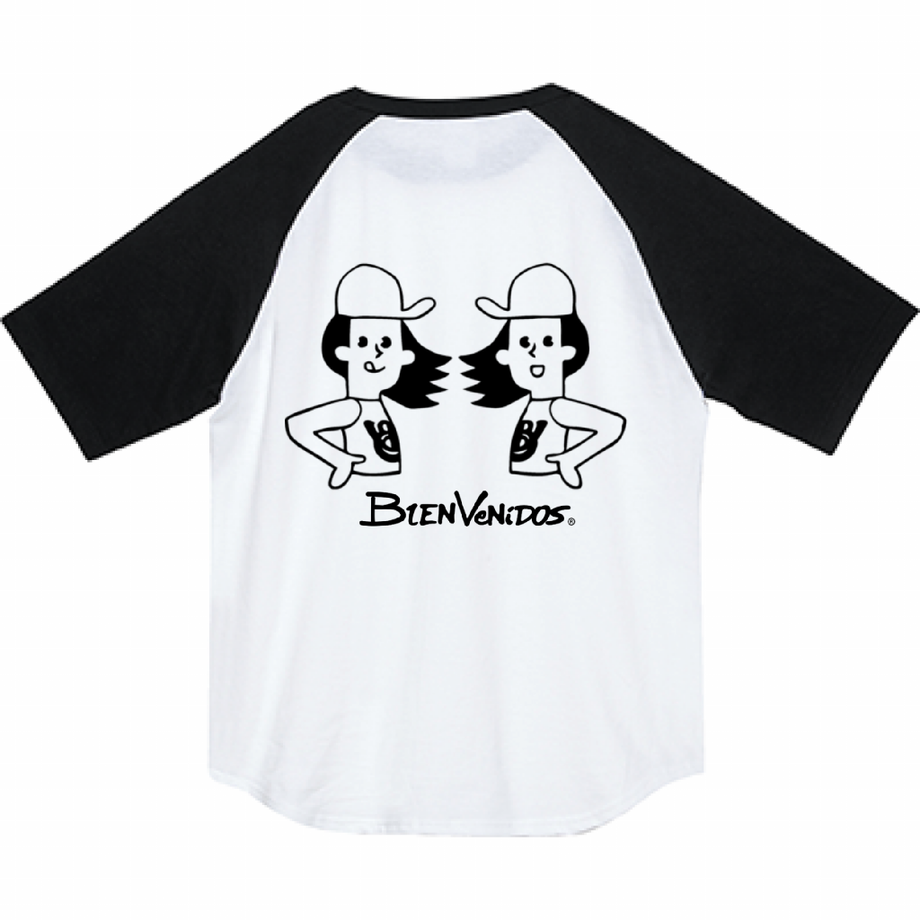 BVラグラン半袖Tシャツ IMPRESION