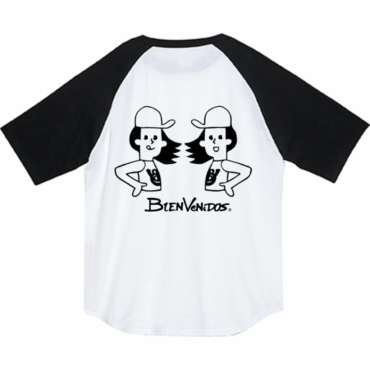 BVラグラン半袖Tシャツ IMPRESION