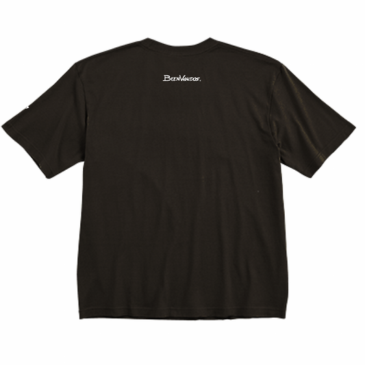 BVビックシルエット半袖Tシャツ ブラック X ホワイト OLA