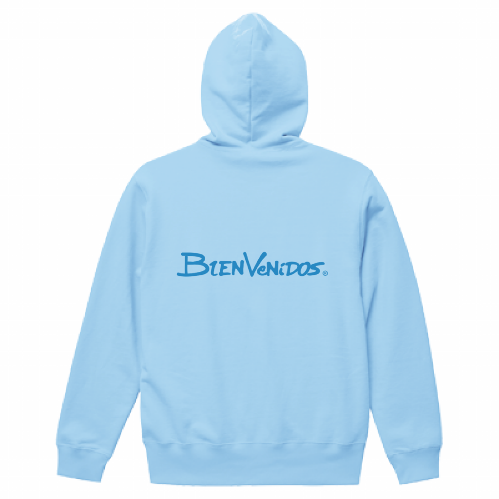 BVプルオーバーパーカー ライトブルー PLAZA