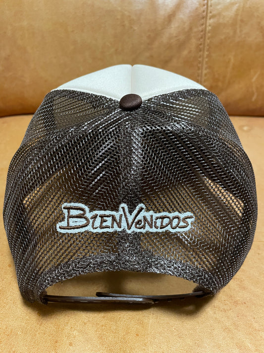 【数量限定】BVツートンメッシュキャップ ブラウン X タン MULTIPLE