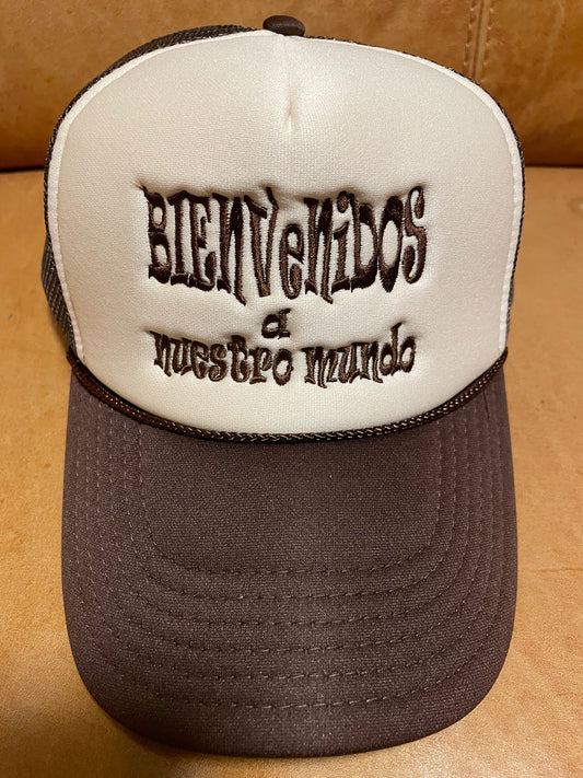 【数量限定】BVツートンメッシュキャップ ブラウン X タン MULTIPLE