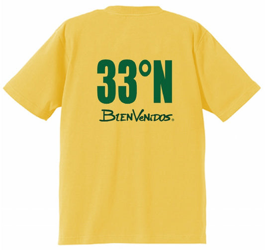 BVノーマルフィット半袖Tシャツ バナナイエロー CLASICO