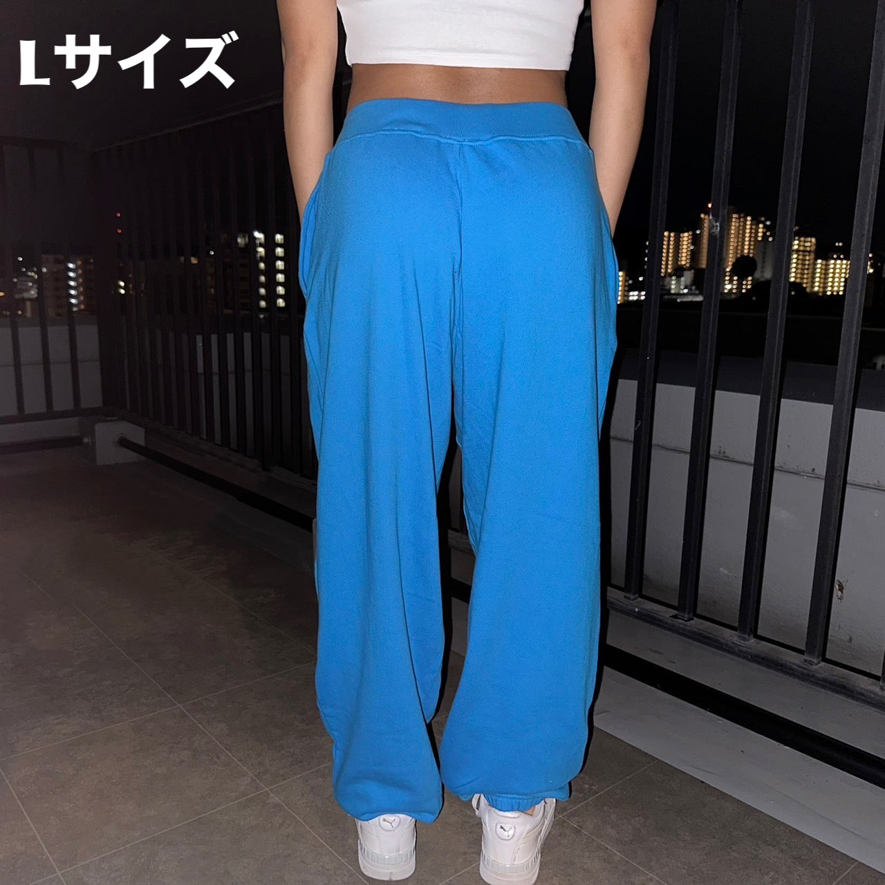 BVライトウェイトスウェットパンツ オーシャンブルー LIGERO