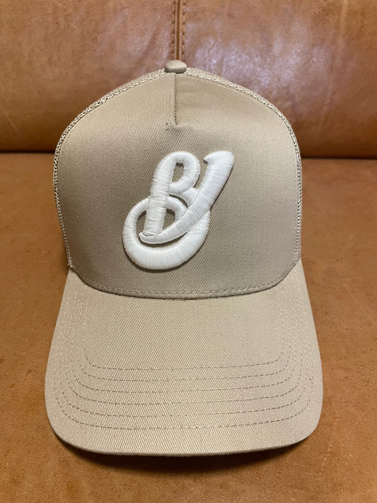 【B&R来日記念】BVメッシュキャップ カーキ SINGULAR