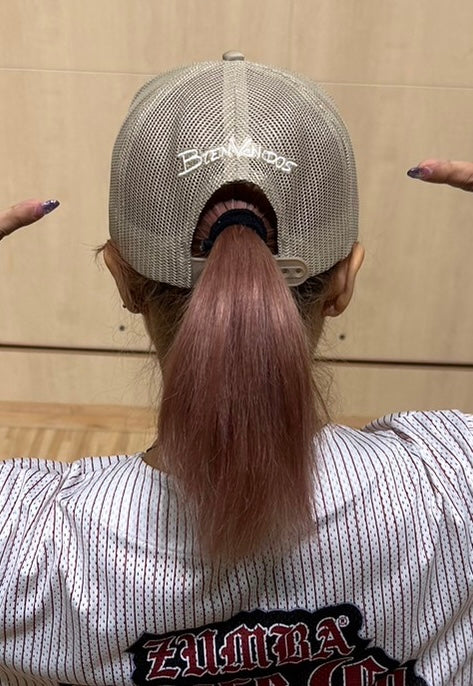 【B&R来日記念】BVメッシュキャップ カーキ SINGULAR