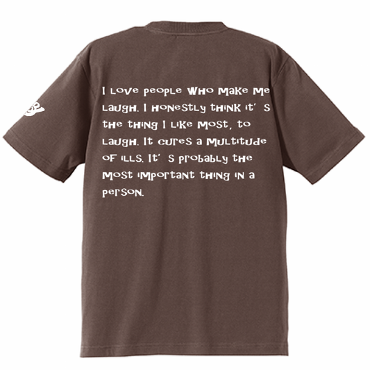 BVノーマルフィット半袖Tシャツ チャコール VERANO