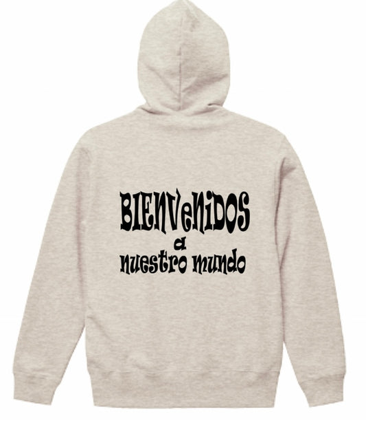 BVジップパーカー オートミール PAREO