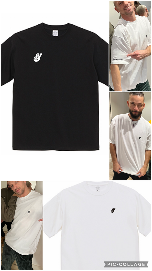 BVビックシルエット半袖Tシャツ ホワイト BONITA