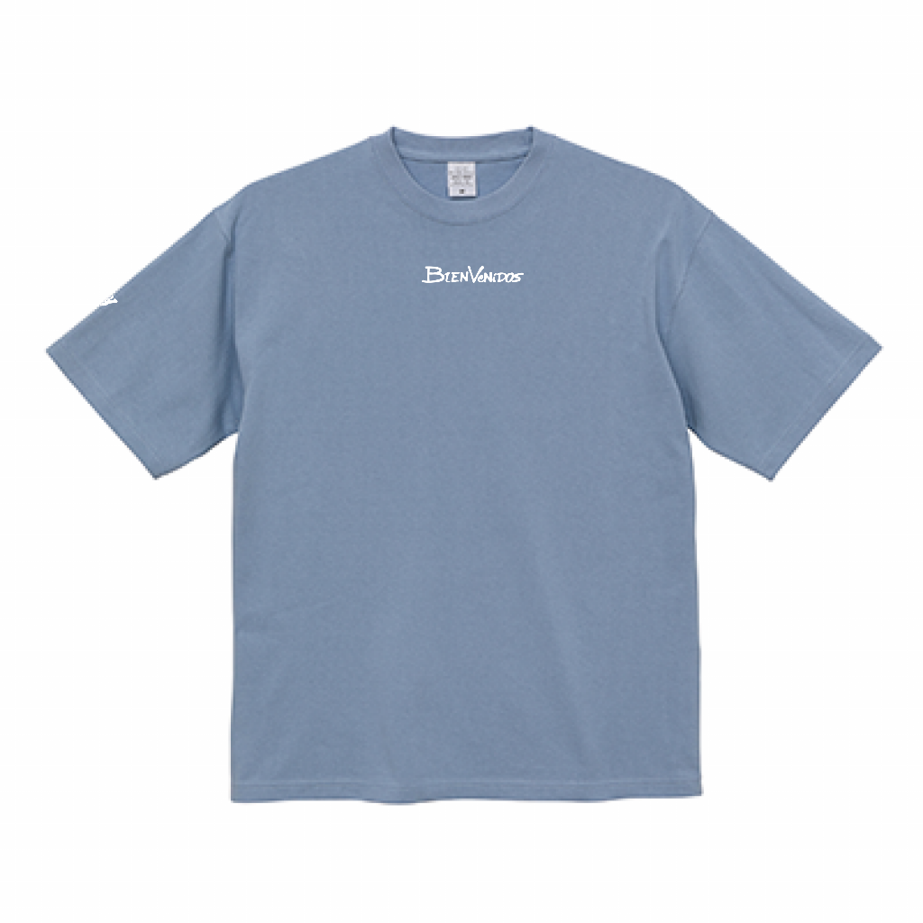 BVビックシルエット半袖Tシャツ アシッドブルー SENTIDO