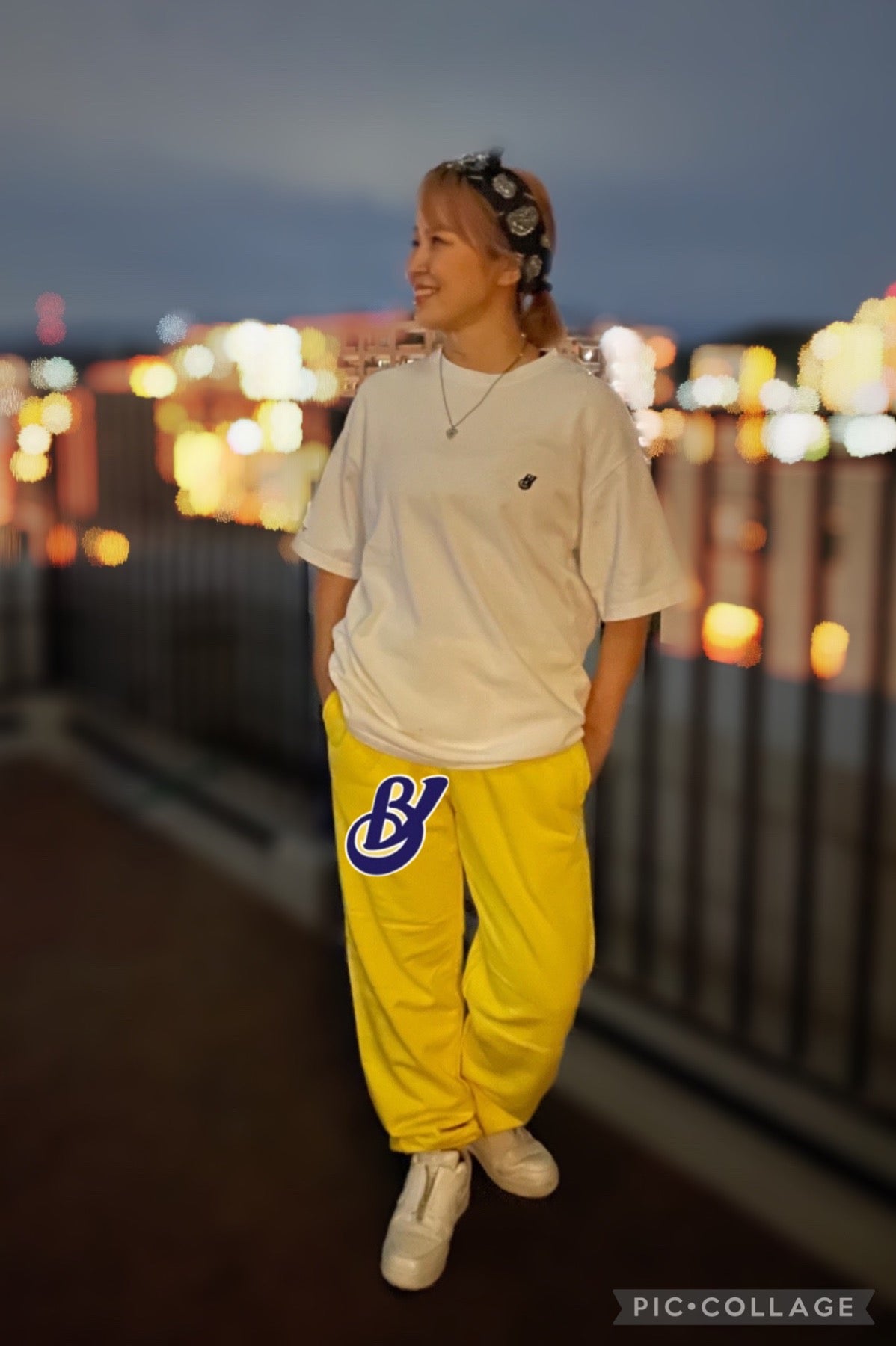 BVスウェットパンツ カナリアイエロー PRIMERA