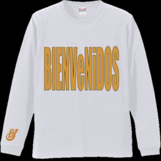 BVノーマルフィット長袖Tシャツ　オレンジ　ENORME