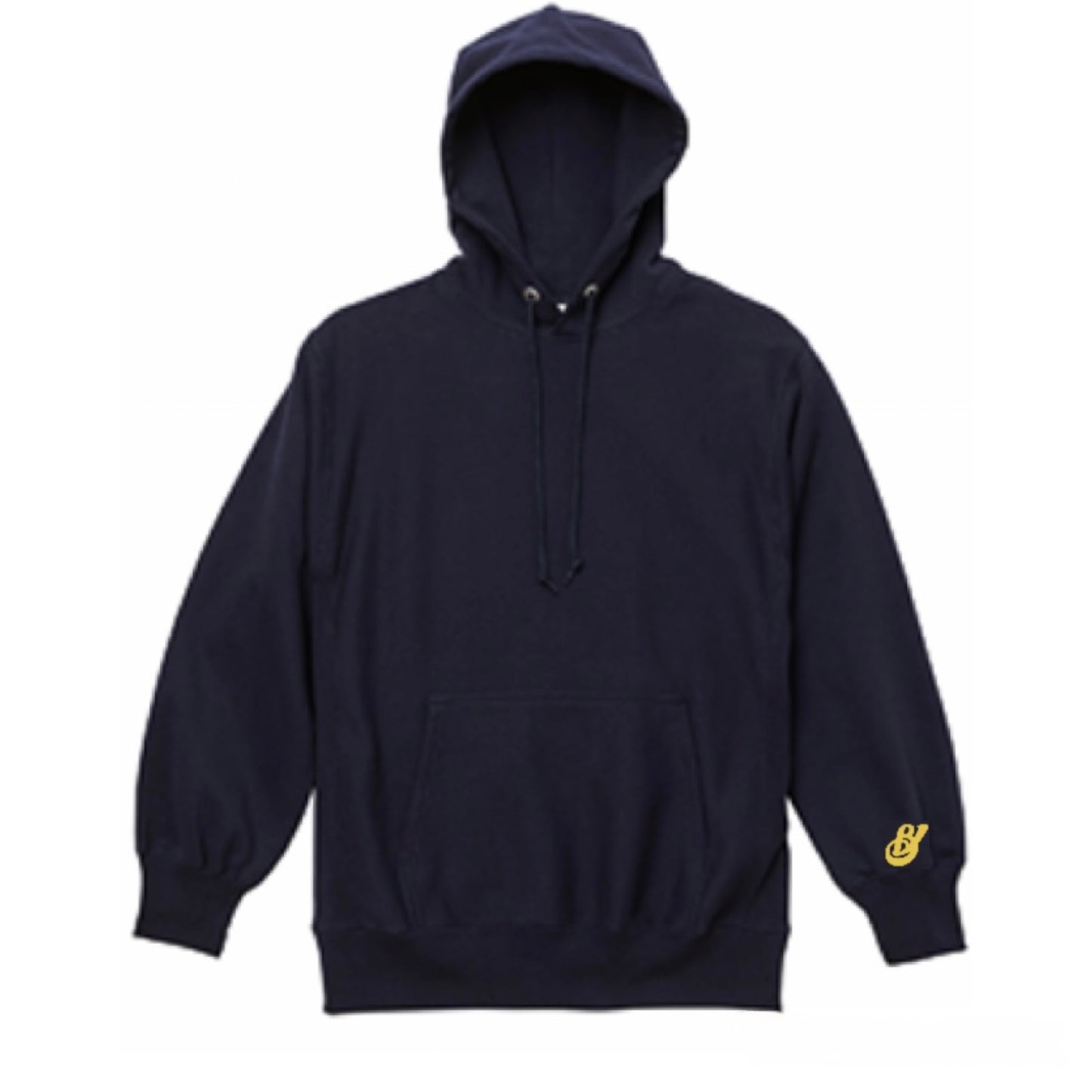 BVヘビーウェイトパーカー （ネイビー x イエロー） Abrigada