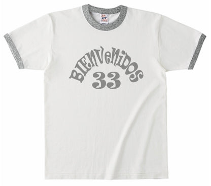 BVリンガー半袖Tシャツ 杢グレー EXQUISITO