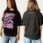 BVビックシルエット半袖Tシャツ ブラック OLA