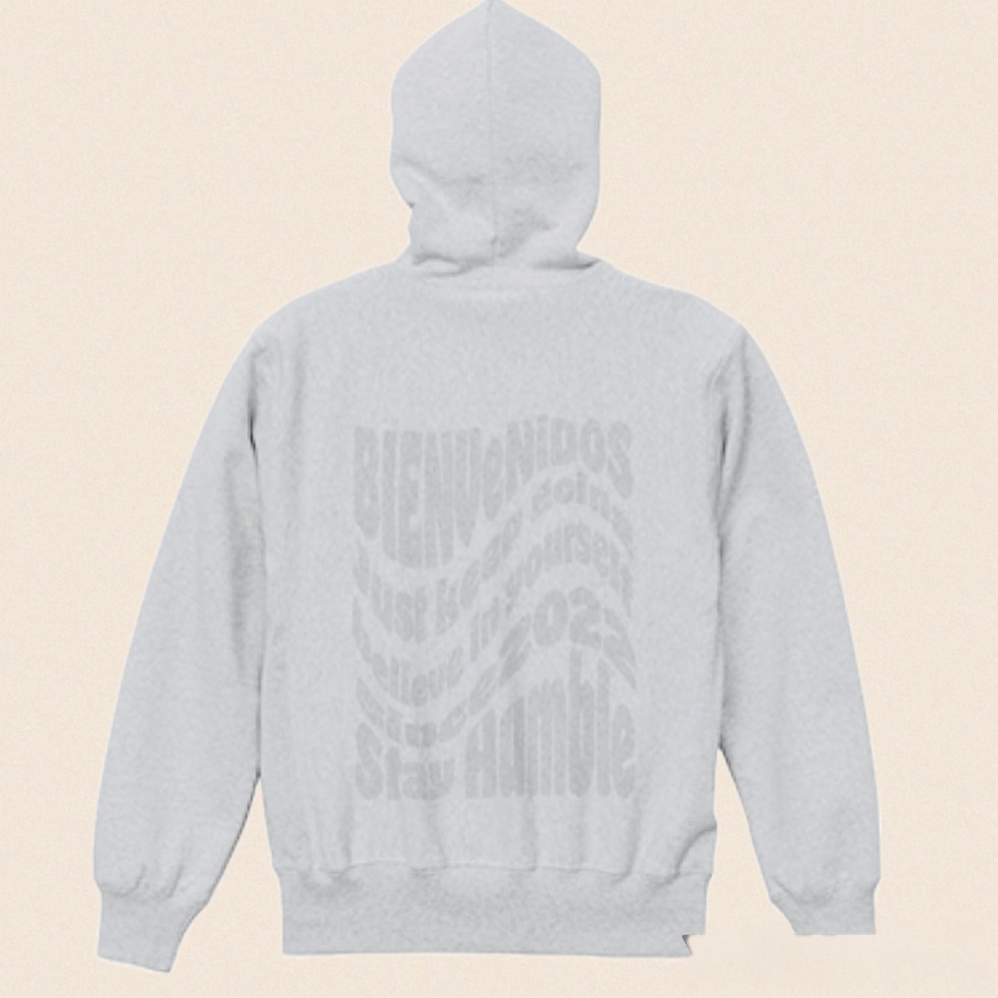 BVヘビーウェイトパーカー (アッシュカラー x ライトグレー) Abrigada