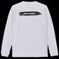 BVノーマルフィット長袖Tシャツ　ホワイト　DEBIL