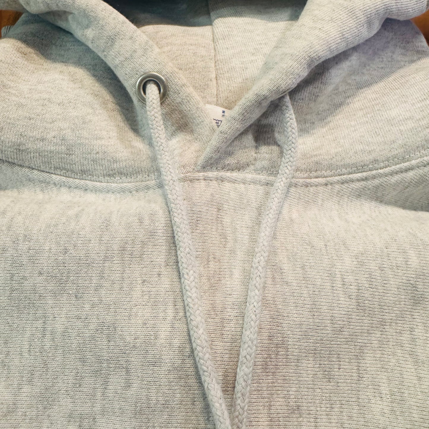 BVヘビーウェイトパーカー (アッシュカラー x レッド) Abrigada