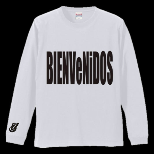 BVノーマルフィット長袖Tシャツ　ホワイト　ENORME