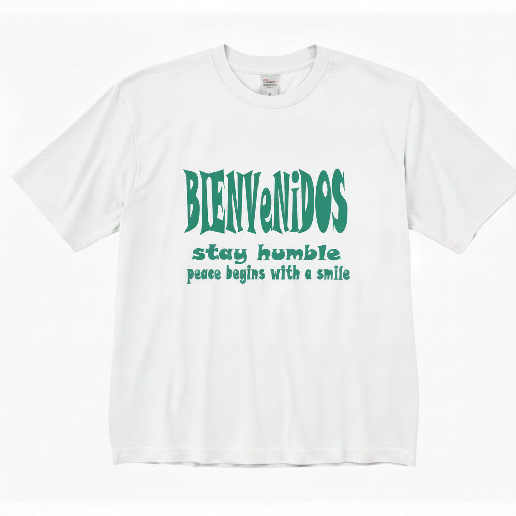BVビックシルエットTシャツ　ターコイズ
