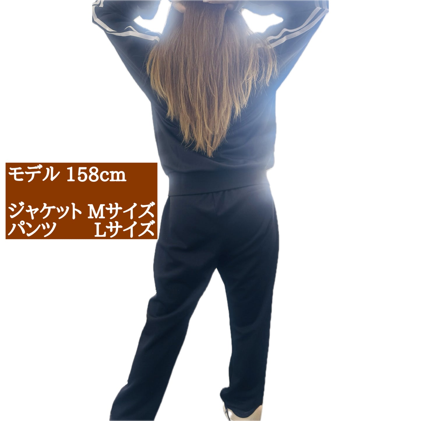 BVトラックジャケット ブラック FRESCO