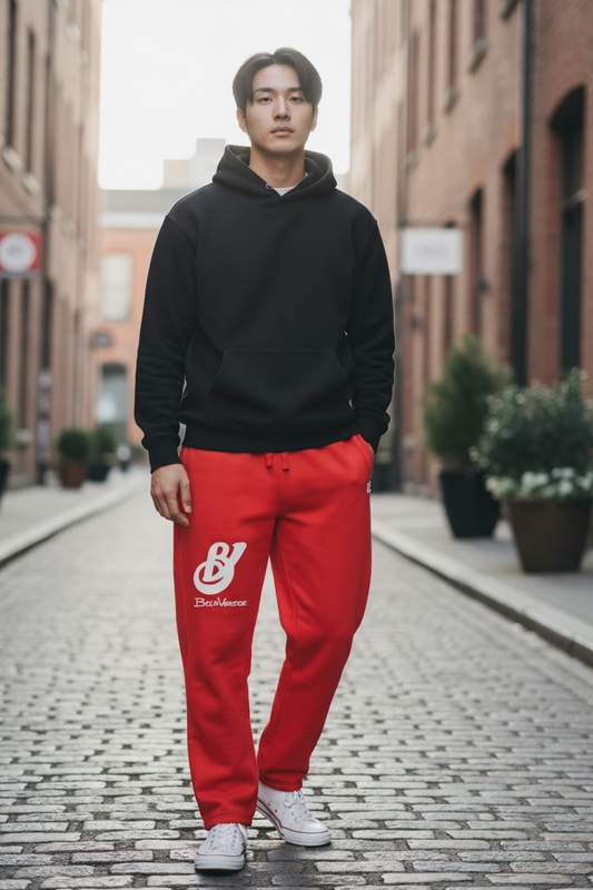 BVライトウェイト　スウェットパンツ ブライトレッド　LIGERO