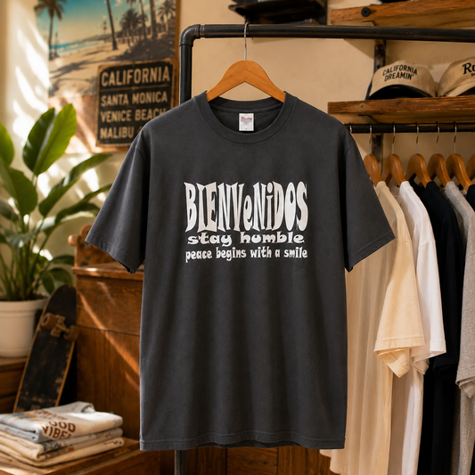 BVビックシルエットTシャツ　デニムカラー