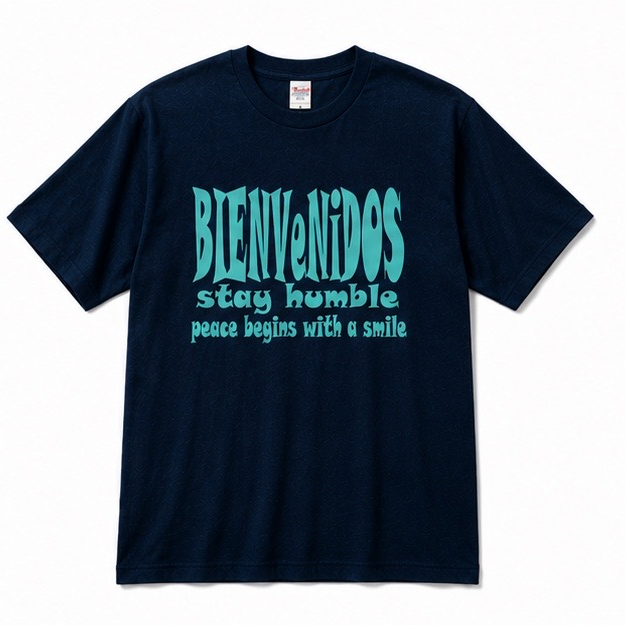 BVビックシルエットTシャツ　ネイビー