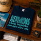BVビックシルエットTシャツ　ネイビー