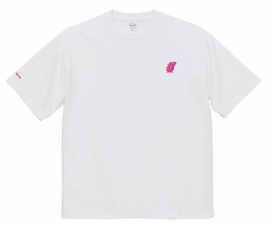 BVビックシルエット半袖Tシャツ　ピンク　ROSA