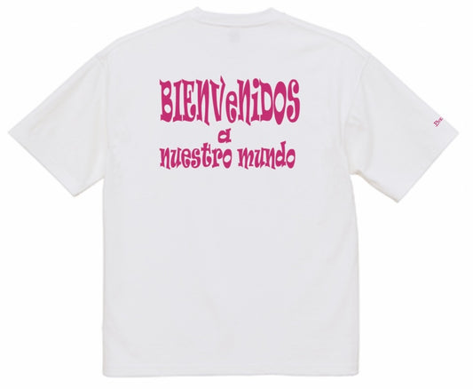 BVビックシルエット半袖Tシャツ　ピンク　ROSA