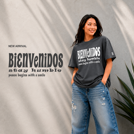 BVビックシルエットTシャツ　デニムカラー