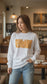 BVノーマルフィット長袖Tシャツ　オレンジ　ENORME